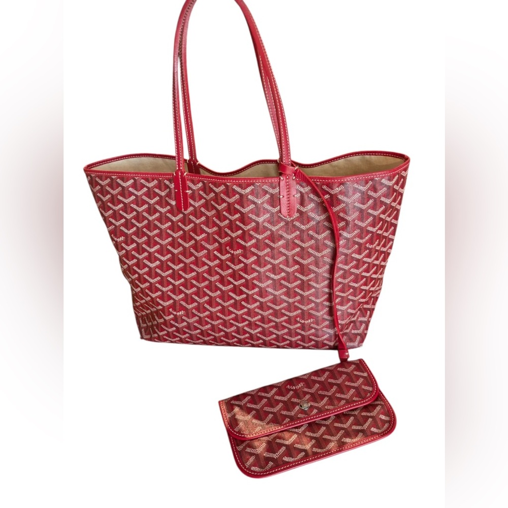 GOYARD TOTE W POUCH
